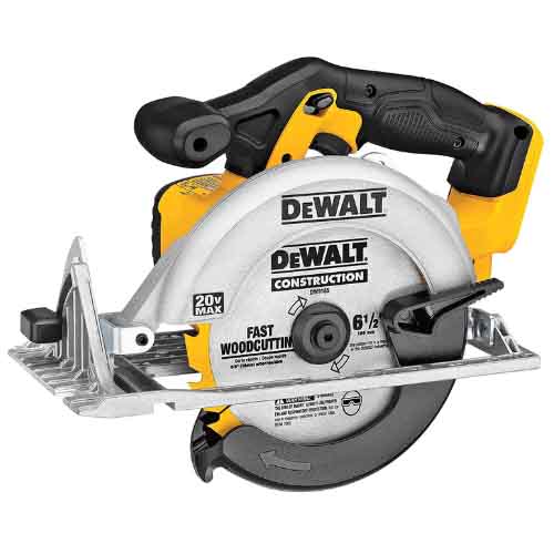 DEWALT 6-1 2-Inch 20V MAX Circular Saw, Tool Only (DCS391B) , Yellow