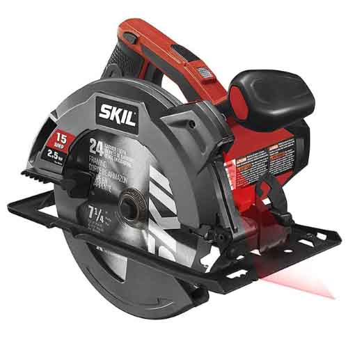 SKIL 15 Amp 7-1 4 Inch Circular Saw with Single Beam Laser Guide - 5280-01