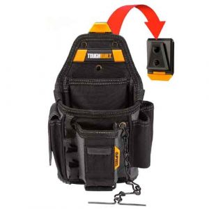 ToughBuilt - Electrician ClipTech ™ Pouch and Hub - 13 Pockets and Loops - Small - (TB-CT-34)