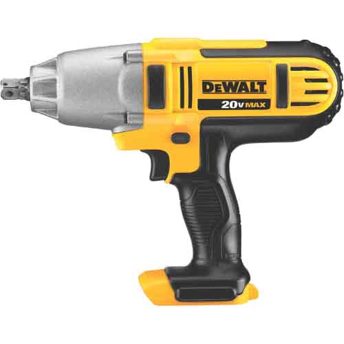 DEWALT 20V MAX Cordless Impact Wrench with Detent Pin, 1-2-Inch, Tool Only (DCF889B)