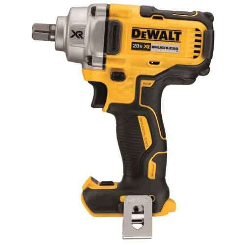 DEWALT 20V MAX XR Cordless Impact Wrench Kit with Detent Pin Anvil, 1-2-Inch, Tool Only (DCF894B)