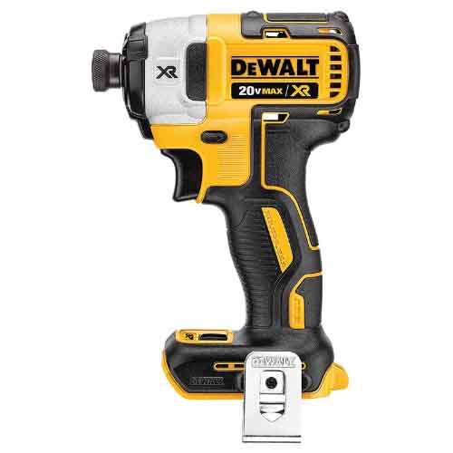 DEWALT 20V MAX XR Impact Driver, Brushless, 3-Speed, 1-4-Inch, Tool Only (DCF887B)