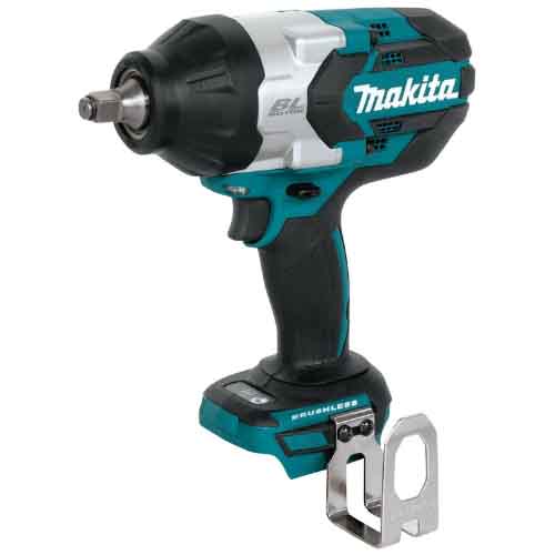 Makita XWT08Z 18V LXT Lithium-Ion Brushless Cordless High-Torque 1-2 Sq. Drive Impact Wrench, Tool Only