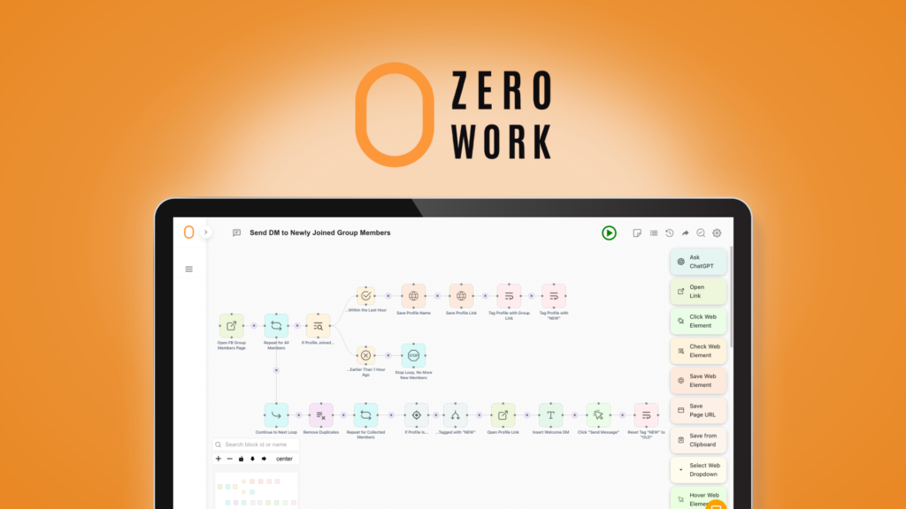 Zerowork: Automate Repetitive Tasks Without Code