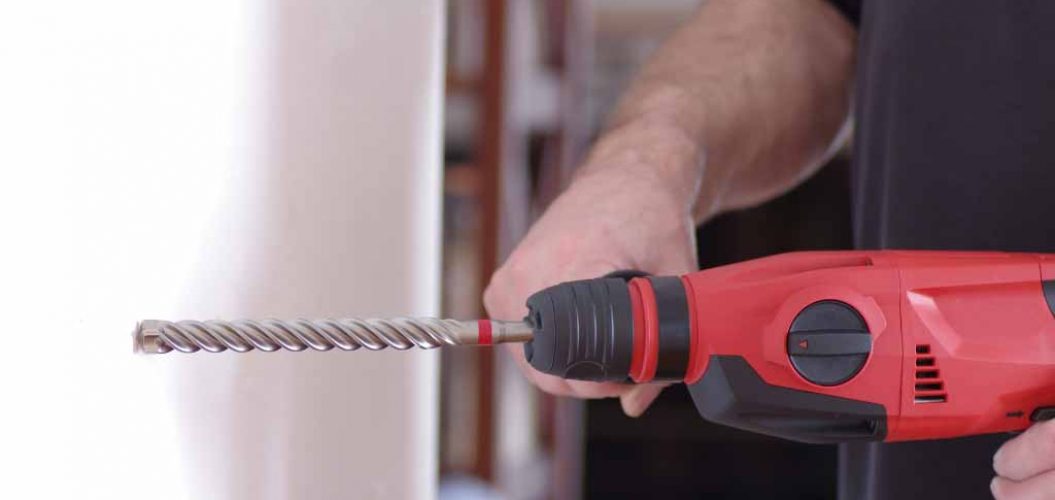 how to drill into stucco